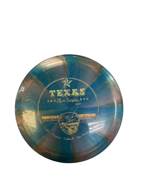 Vist Large View of Product Image Which is Used Mint SUBLIME FREETAIL Disc Golf Driver Royal Blue 177g