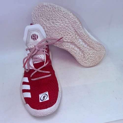 Vist Large View of Product Image Which is Used Adidas Harden Basketball Shoes M Red Senior 8