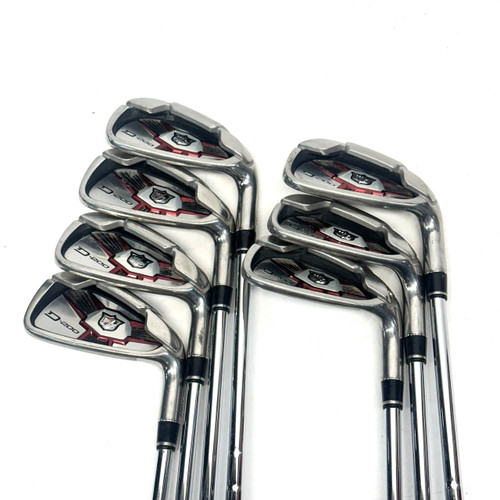 Vist Large View of Product Image Which is Used Wilson D200 Mens Iron Set RH 5I-GW/AW