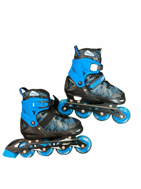 Vist Large View of Product Image Which is Used NFA GRID HIVE INLINE SKATES Child Rec Fitness Skates Royal Blue Adjustable