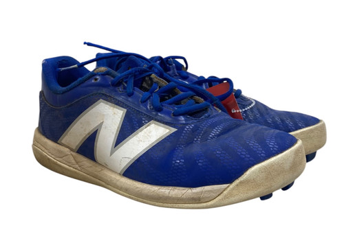 Vist Large View of Product Image Which is Used New Balance BB CLEATS BB/SB Cleats Royal Blue Senior 8