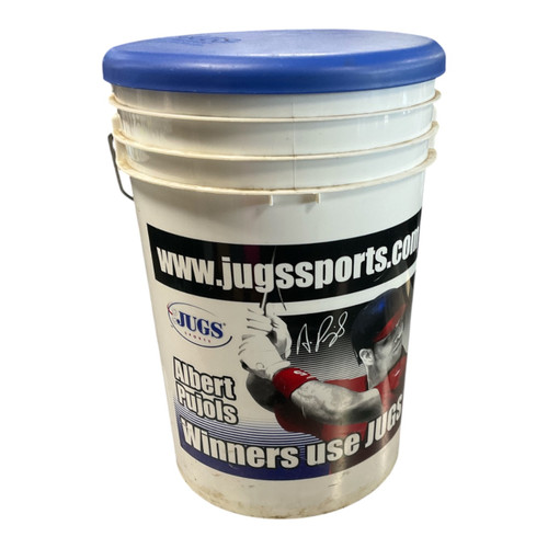 Vist Large View of Product Image Which is Used Jugs BUCKET OF 50 DIMPLED STRING-FREE BALLS BB/SB Training Aid