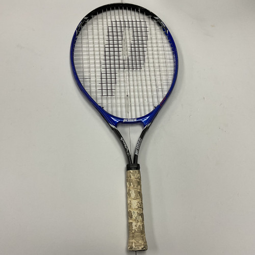 Vist Large View of Product Image Which is Used Prince SHARK 25 Junior Tennis Racquet Royal Blue 25"