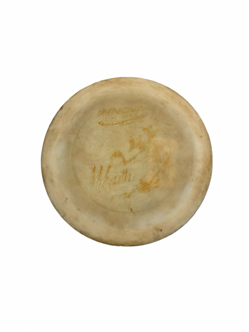 Vist Large View of Product Image Which is Used Innova WRAITH Disc Golf Driver White
