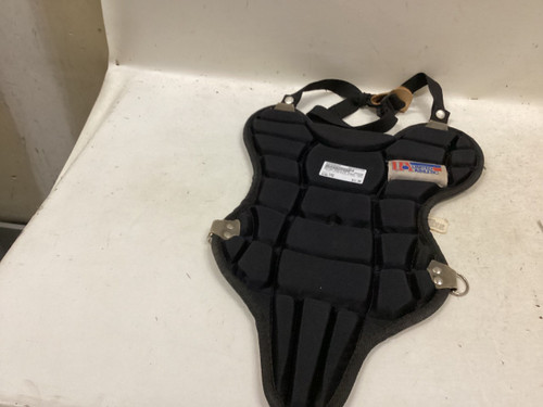 Vist Large View of Product Image Which is Used UNITED ATHLETIC CHEST YOUTH Catchers Chest Protector Black Youth