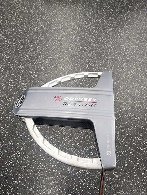 Vist Large View of Product Image Which is Used Odyssey TRI BALL SRT Mens Putter RH