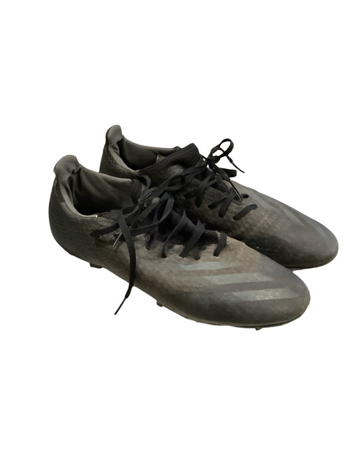 Vist Large View of Product Image Which is Used Adidas Soccer Cleats Black Senior 11