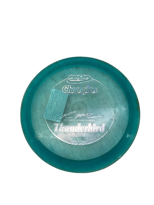 Vist Large View of Product Image Which is Used Innova CHAMPION THUNDERBIRD Disc Golf Driver Royal Blue