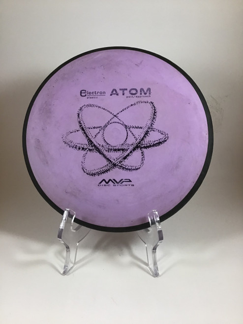 Vist Large View of Product Image Which is Used MVP ELECTRON ATOM Disc Golf Putter Purple 173g
