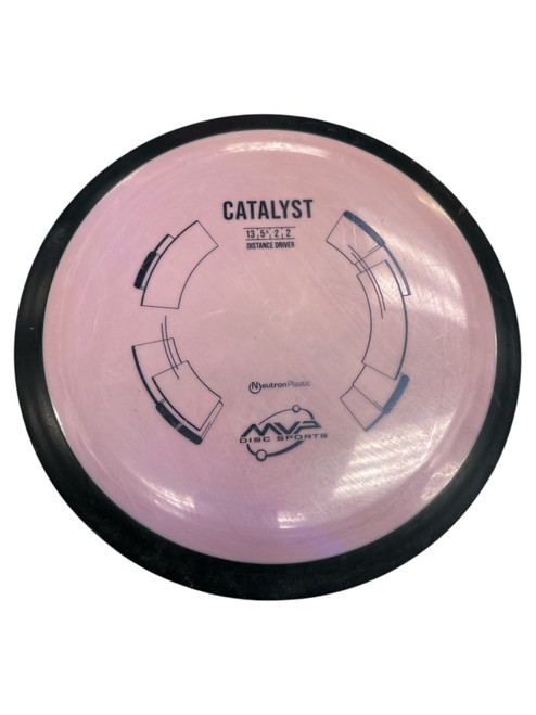 Vist Large View of Product Image Which is Used MVP CATALYST Disc Golf Driver Purple