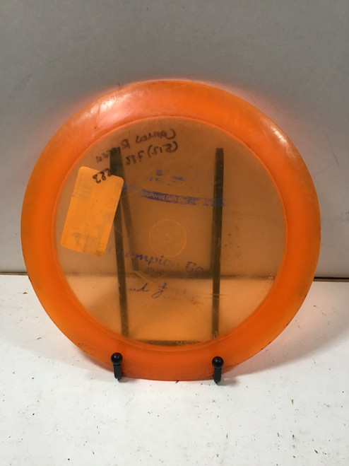 Vist Large View of Product Image Which is Used Innova CHAMPION BOSS Disc Golf Driver Orange 172g