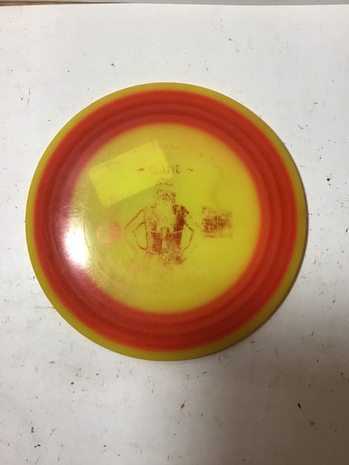 Vist Large View of Product Image Which is Used Westside VIP AIR GIANT Disc Golf Driver Yellow 157g