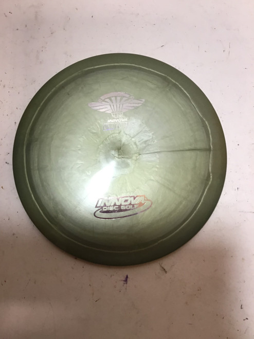 Vist Large View of Product Image Which is Used Innova STAR MYSTERE Disc Golf Driver Green 172g