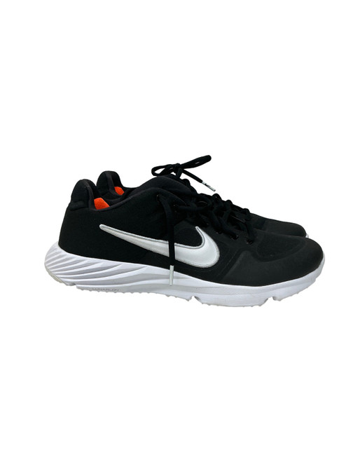 Vist Large View of Product Image Which is Used Nike NIKE ALPHA HUARACHE ELITE 2 TF BB/SB Cleats Black Senior 9.5
