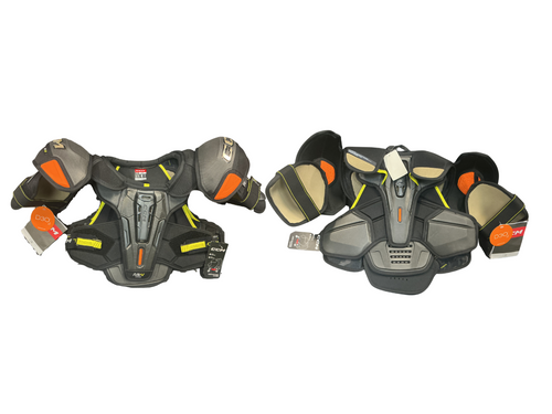 Vist Large View of Product Image Which is Used CCM TACKS AS-V-PRO Junior Shoulder Pads LG