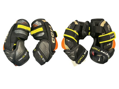 Vist Large View of Product Image Which is Used CCM AS-V-PRO ELBOW PADS Junior Elbow Pads MD