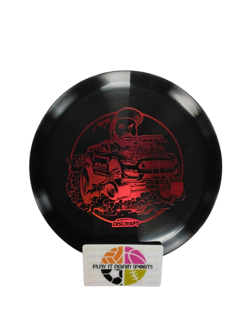 Vist Large View of Product Image Which is Used Discraft B. JULIO MIDNIGHT Z RAPTOR Disc Golf Driver Black