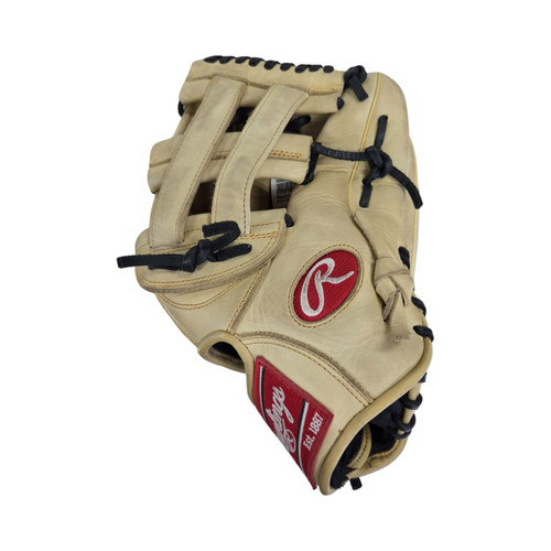 Vist Large View of Product Image Which is Used Rawlings GG ELITE GLOVE 12.75 BB/SB Glove RH Throw White 12 3/4"