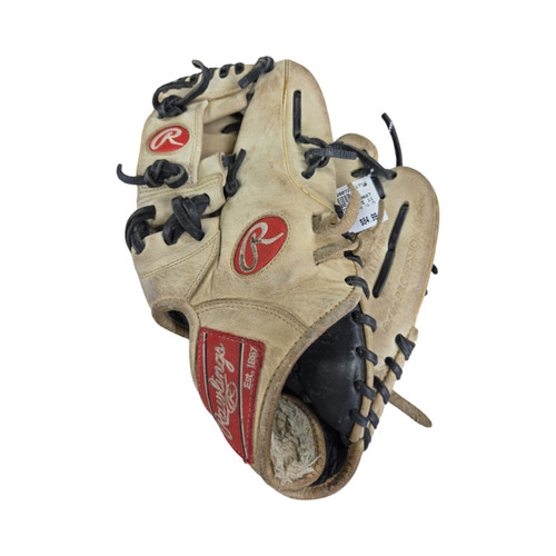 Vist Large View of Product Image Which is Used Rawlings GG ELITE GLOVE 12.75 BB/SB Glove RH Throw Tan 11 1/4"