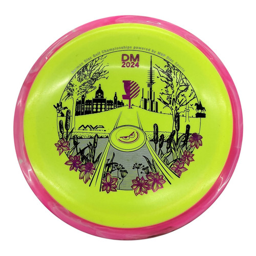 Vist Large View of Product Image Which is Used Axiom 2024 FISSION TIME-LAPSE GERMAN DG CHAMP Disc Golf Driver None 167g