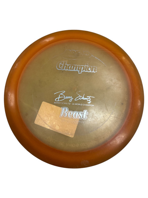Vist Large View of Product Image Which is Used Innova CHAMPION BEAST Disc Golf Driver Orange