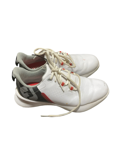 Vist Large View of Product Image Which is Used Foot Joy Jr Golf Shoes White Junior 03