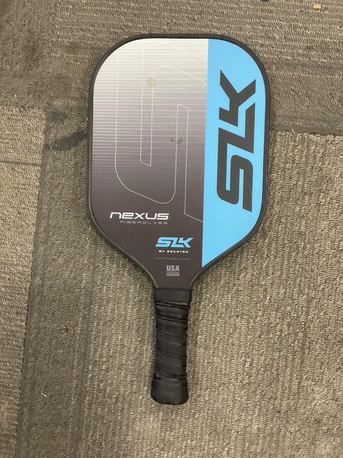 Vist Large View of Product Image Which is Used Selkirk NEXUS Pickleball Racquet Royal Blue