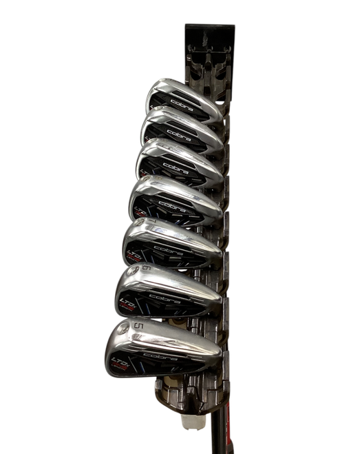 Vist Large View of Product Image Which is Used Cobra KING LDTX Mens Iron Set RH 5 Iron to Pitching Wedge