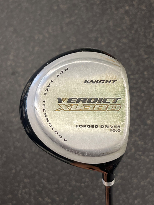 Vist Large View of Product Image Which is Used Knight VERDICT XL380 Mens Driver RH 10.0 Degree