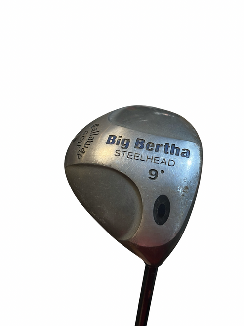 Vist Large View of Product Image Which is Used Callaway BIG BERHA STEELHEAD Mens Driver RH 9.0 Degree