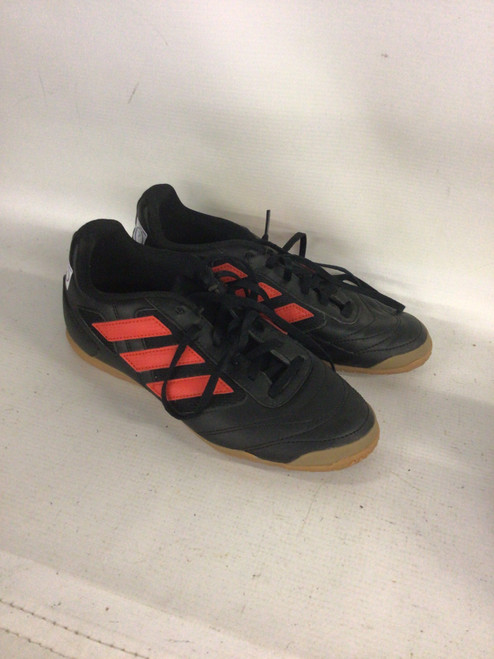 Vist Large View of Product Image Which is Used Adidas Soccer Indoor Shoes Black Senior 7