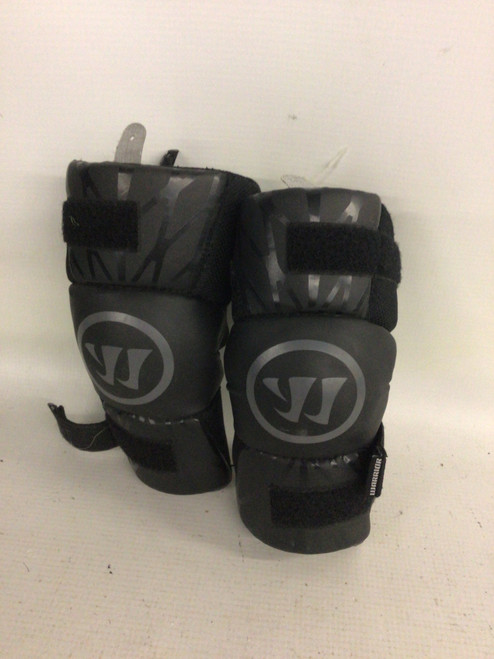 Vist Large View of Product Image Which is Used Warrior BURN NEXT Lacrosse Arm Pads/Guards Black SM