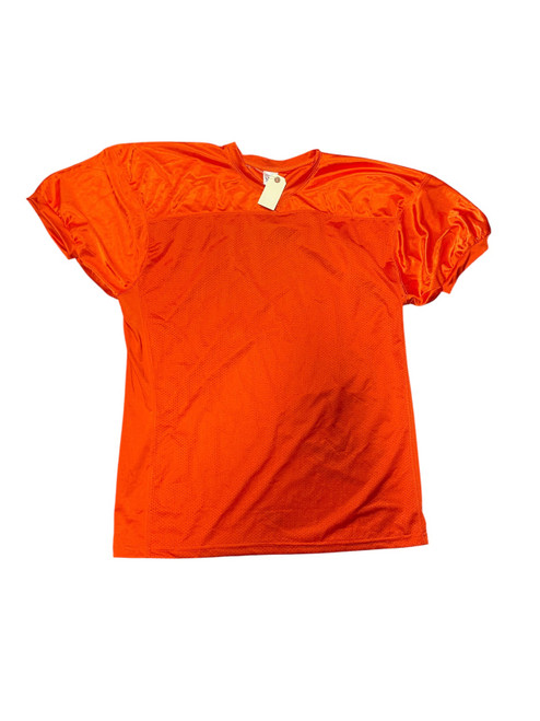 Vist Large View of Product Image Which is Used Champro PRACTICE JERSEY FB Top Adult Orange XL