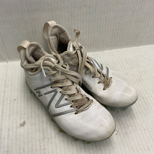 Vist Large View of Product Image Which is Used New Balance Jr FB Cleats White Junior 06