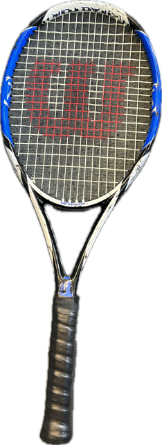 Vist Large View of Product Image Which is Used Wilson K FACTOR Adult Tennis Racquet White Unknown