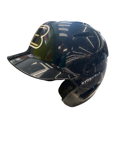 Vist Large View of Product Image Which is Used FatHead BLACK HELMET Batting Helmet No Mask Black MD