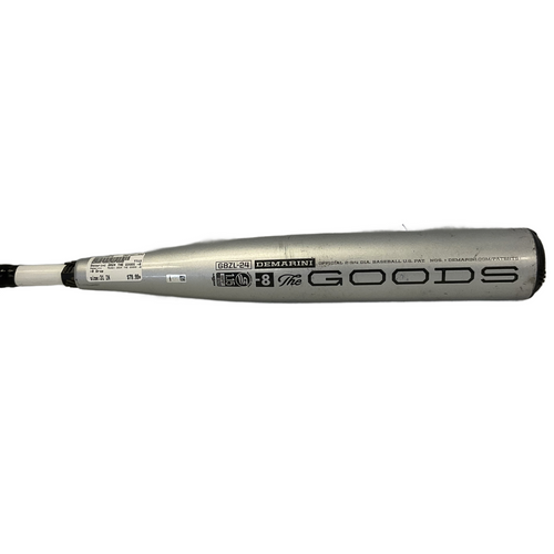 Vist Large View of Product Image Which is Used Demarini 2024 THE GOODS -8 BB/SB USSSA 2 3/4 Bat 31"