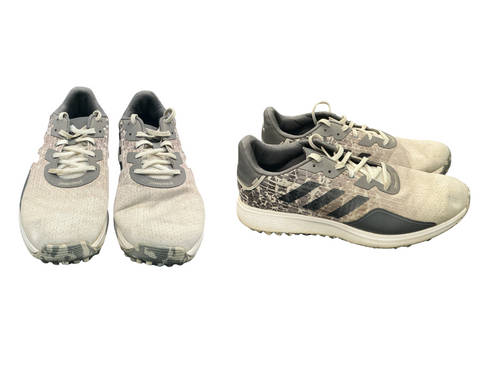 Vist Large View of Product Image Which is Used Adidas Mens Golf Shoes Grey Senior 11