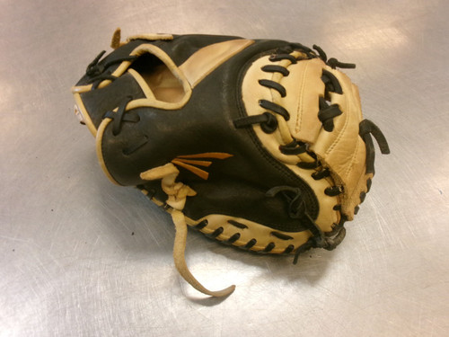 Vist Large View of Product Image Which is Used Easton NATURAL ELITE BB/SB Catchers RH Throw Brown 32"