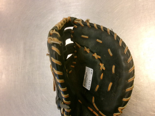 Vist Large View of Product Image Which is Used Rawlings RSFB BB/SB First Base RH Throw Black 12 1/2"