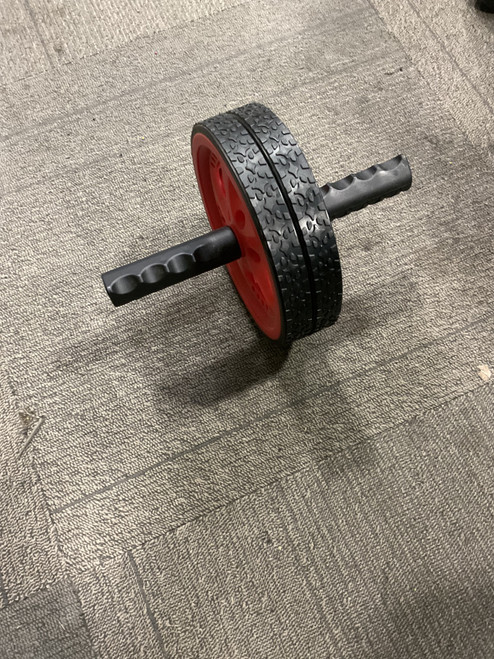 Vist Large View of Product Image Which is Used Exercise Ab Wheel Red