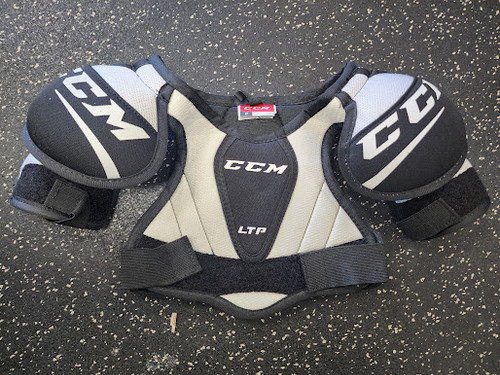 Vist Large View of Product Image Which is Used CCM LTP Youth Shoulder Pads SM