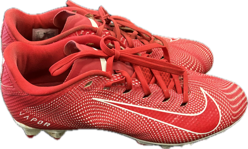 Vist Large View of Product Image Which is Used Nike VAPOR EDGE TEAM Adult FB Cleats Red Senior 9