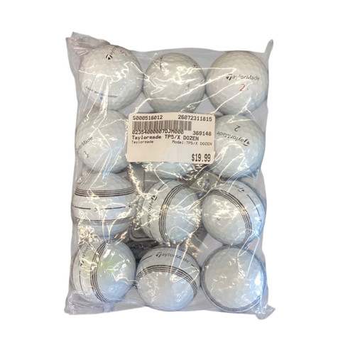 Vist Large View of Product Image Which is Used Taylormade TP5/X DOZEN 12 Pack - Golf Balls