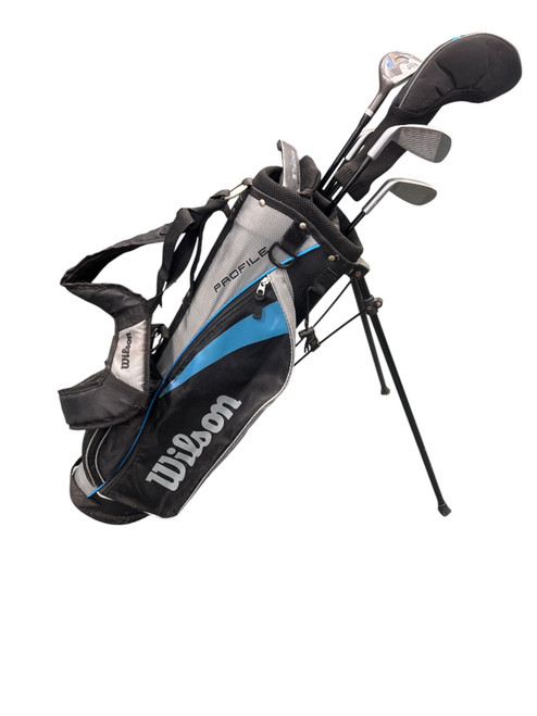 Vist Large View of Product Image Which is Used Wilson 9-12 JR SET Jr Club Set RH 7 Piece