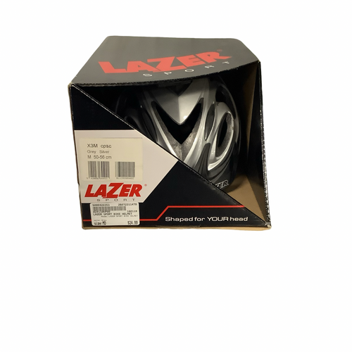 Vist Large View of Product Image Which is Used LAZER SPORT BIKE HELMET Bike Helmet Grey MD