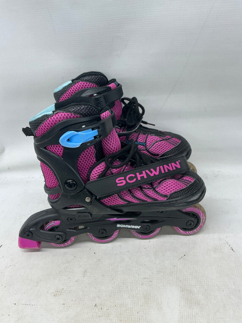 Vist Large View of Product Image Which is Used Schwinn ADJ 1-4 Junior Rec Fitness Skates Pink Adjustable