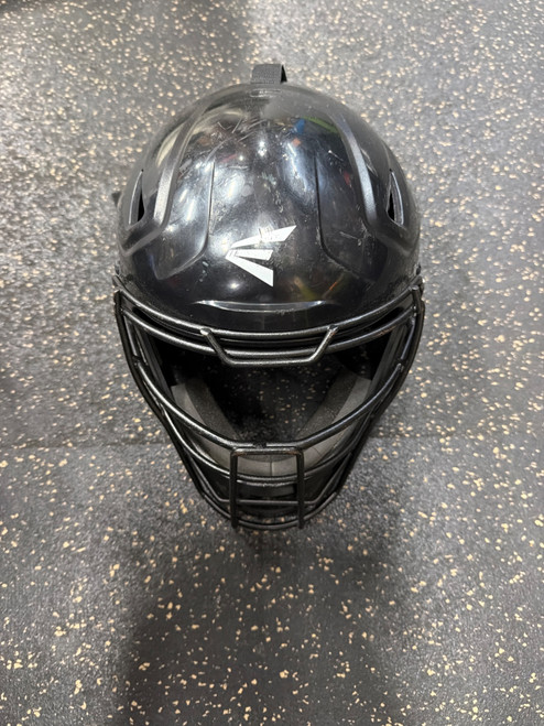Vist Large View of Product Image Which is Used Easton CATCHERS HELMET Catchers Helmet w/Mask Black SM