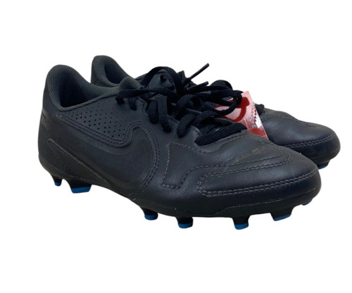 Vist Large View of Product Image Which is Used Nike Soccer Cleats Black Junior 02.5