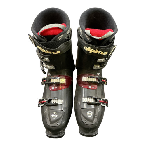 Vist Large View of Product Image Which is Used Alpina X4 Mens DH Ski Boot Black 310 MP - M13